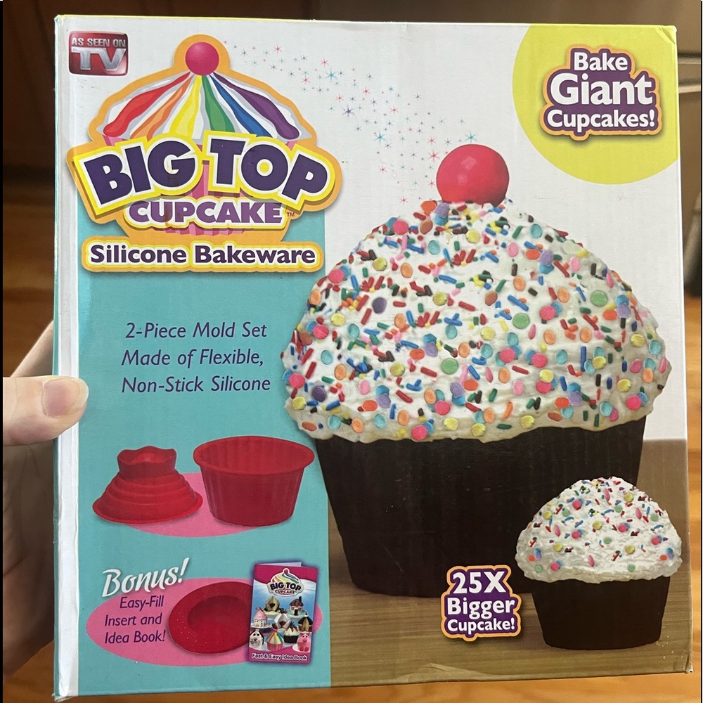 NEW!! Big Top Cupcake Mold